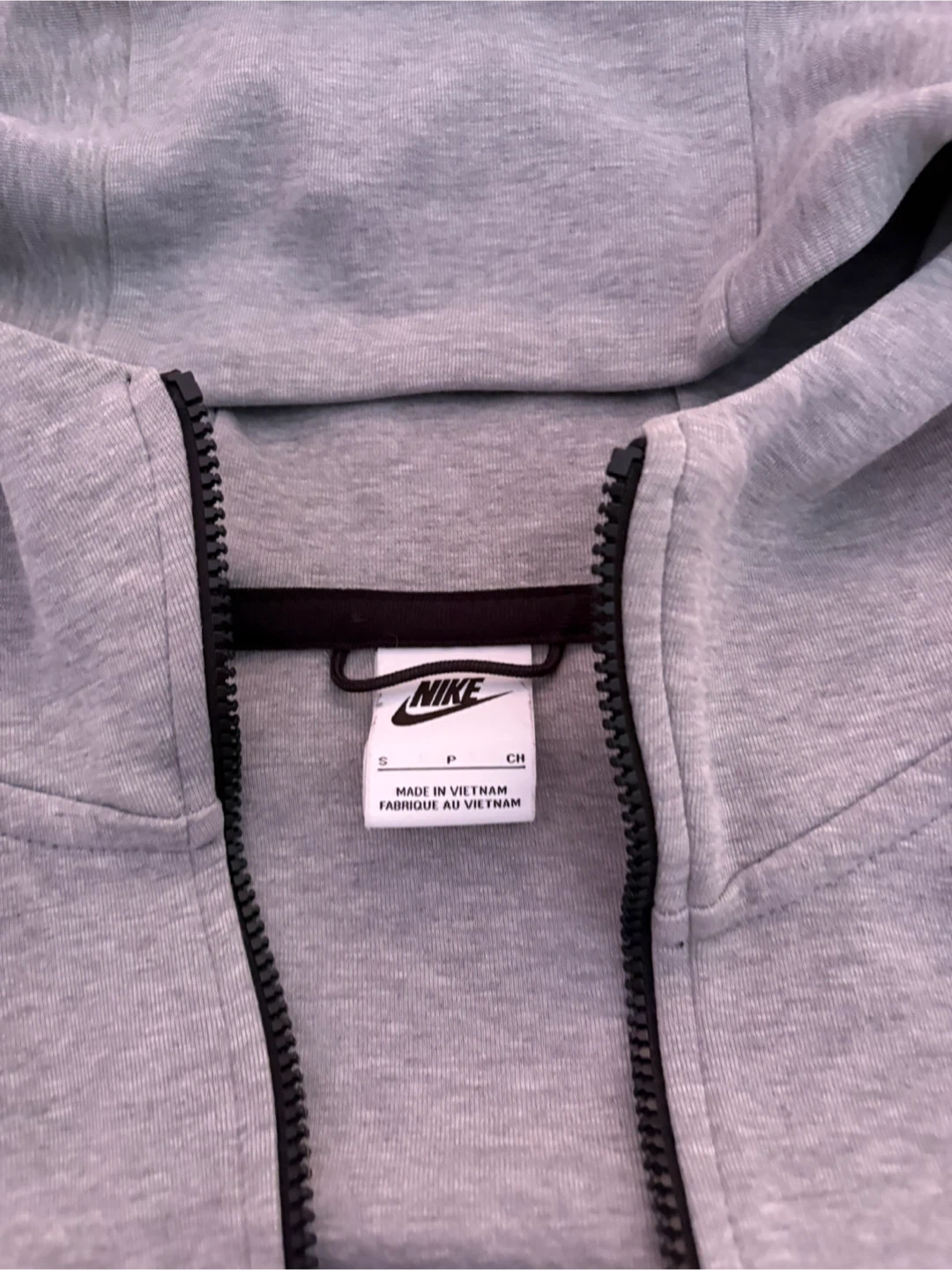 Nike Tech Fleece Full Zip Hoodie Grey Size S - photo 2