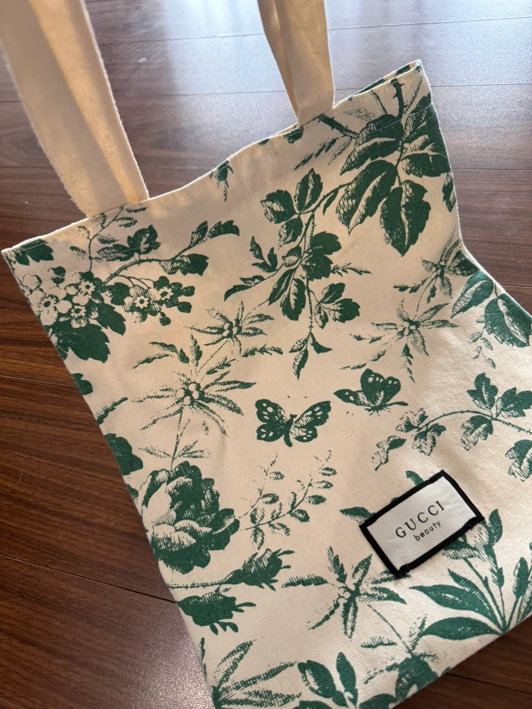 Gucci Beauty Floral Tote Bag
