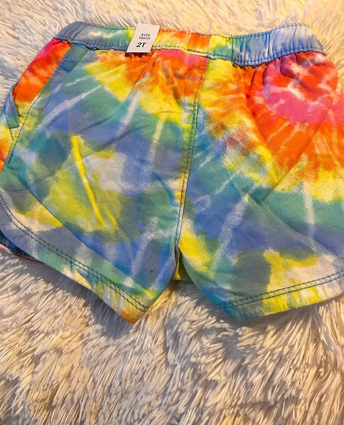 Tie Dye Shorts - Sizes: 18-24 Months & 2T - photo 2