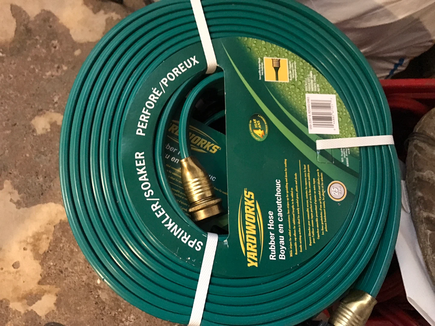 Yardworks Sprinkler/Soaker Rubber Hose (3 Pack)