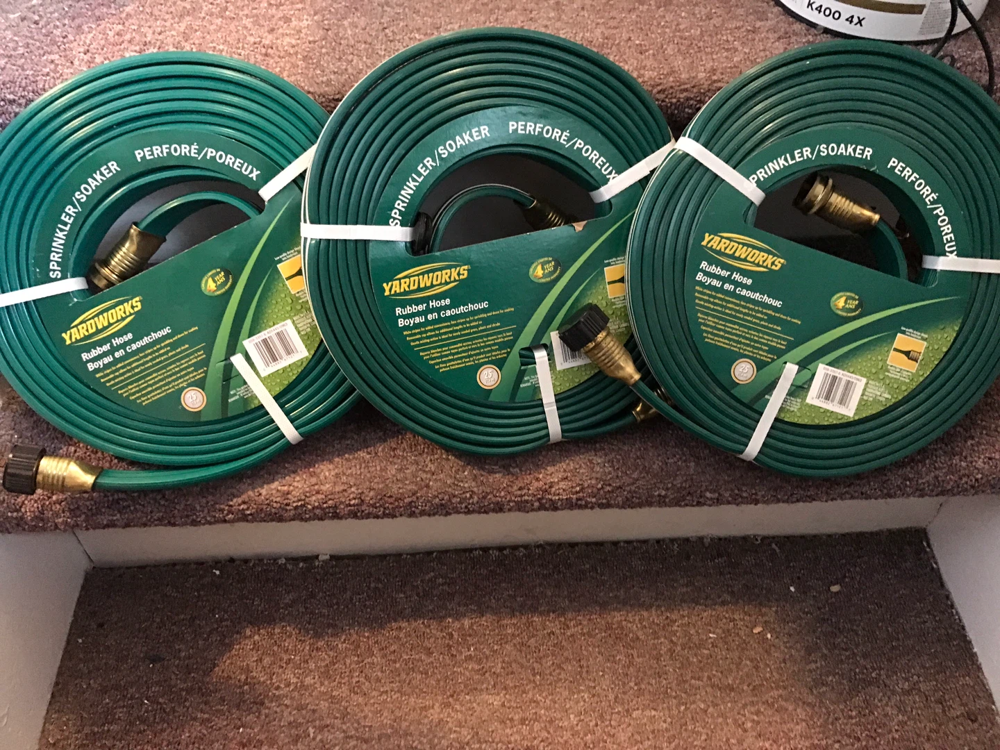 Yardworks Sprinkler/Soaker Rubber Hose (3 Pack) - photo 2