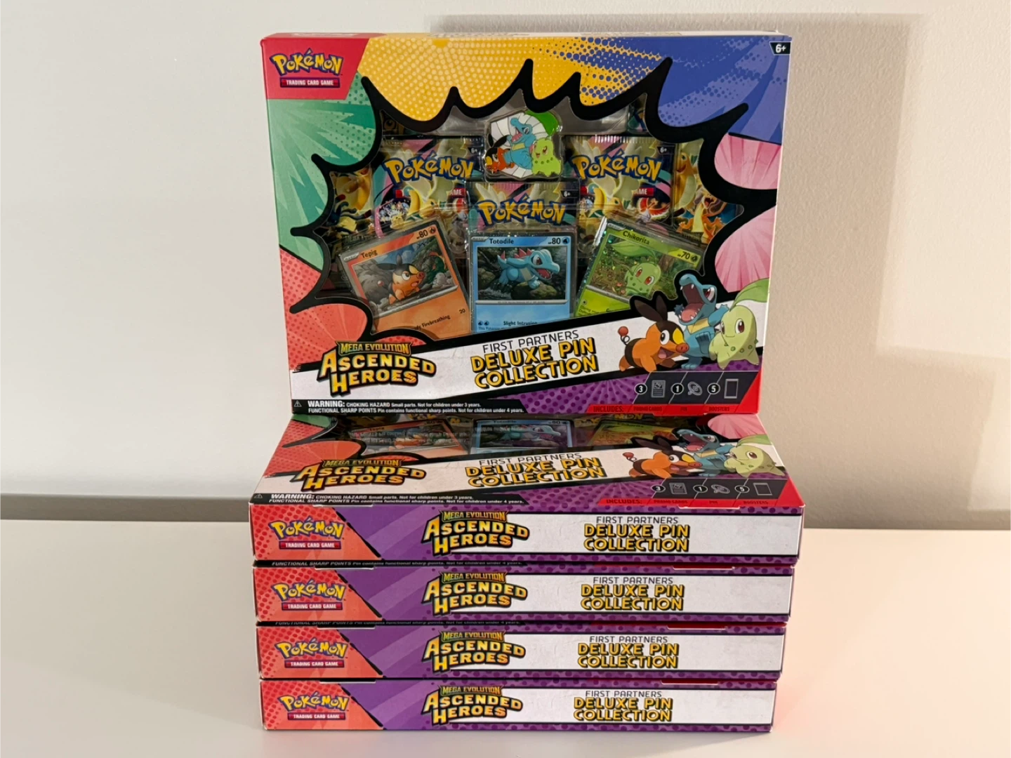 Pokemon  Ascended Heroes Deluxe Pin Collection