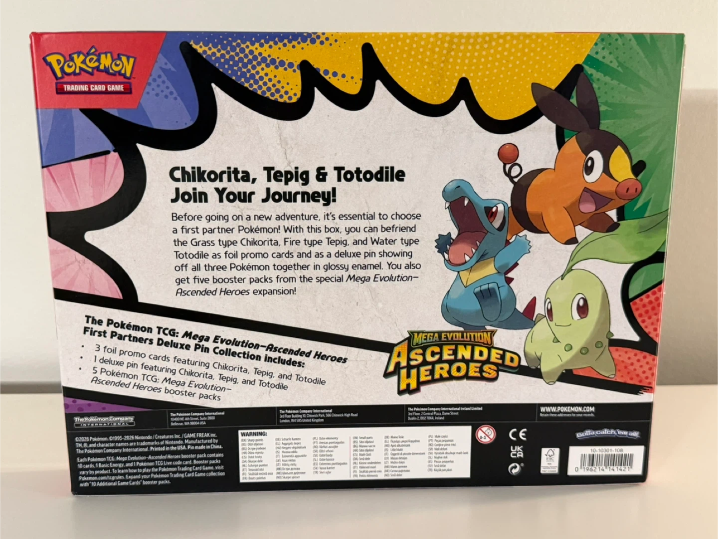 Pokemon  Ascended Heroes Deluxe Pin Collection - photo 3