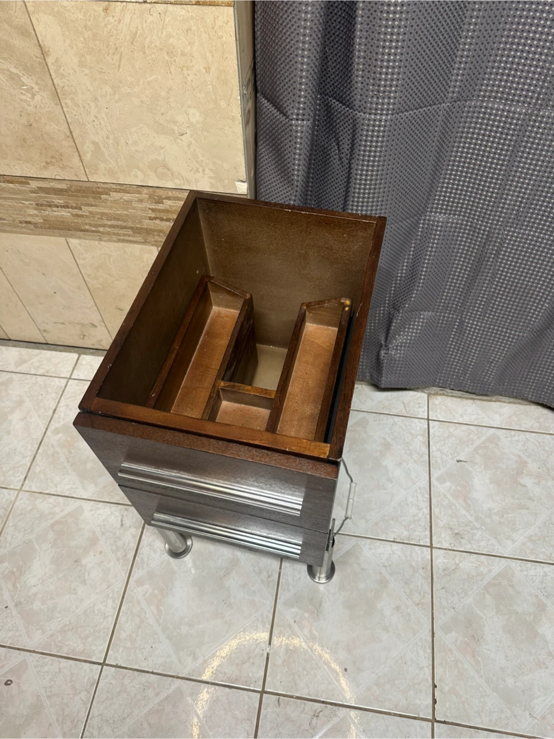 Modern Compact Bathroom Vanity with 2 Drawers - photo 4