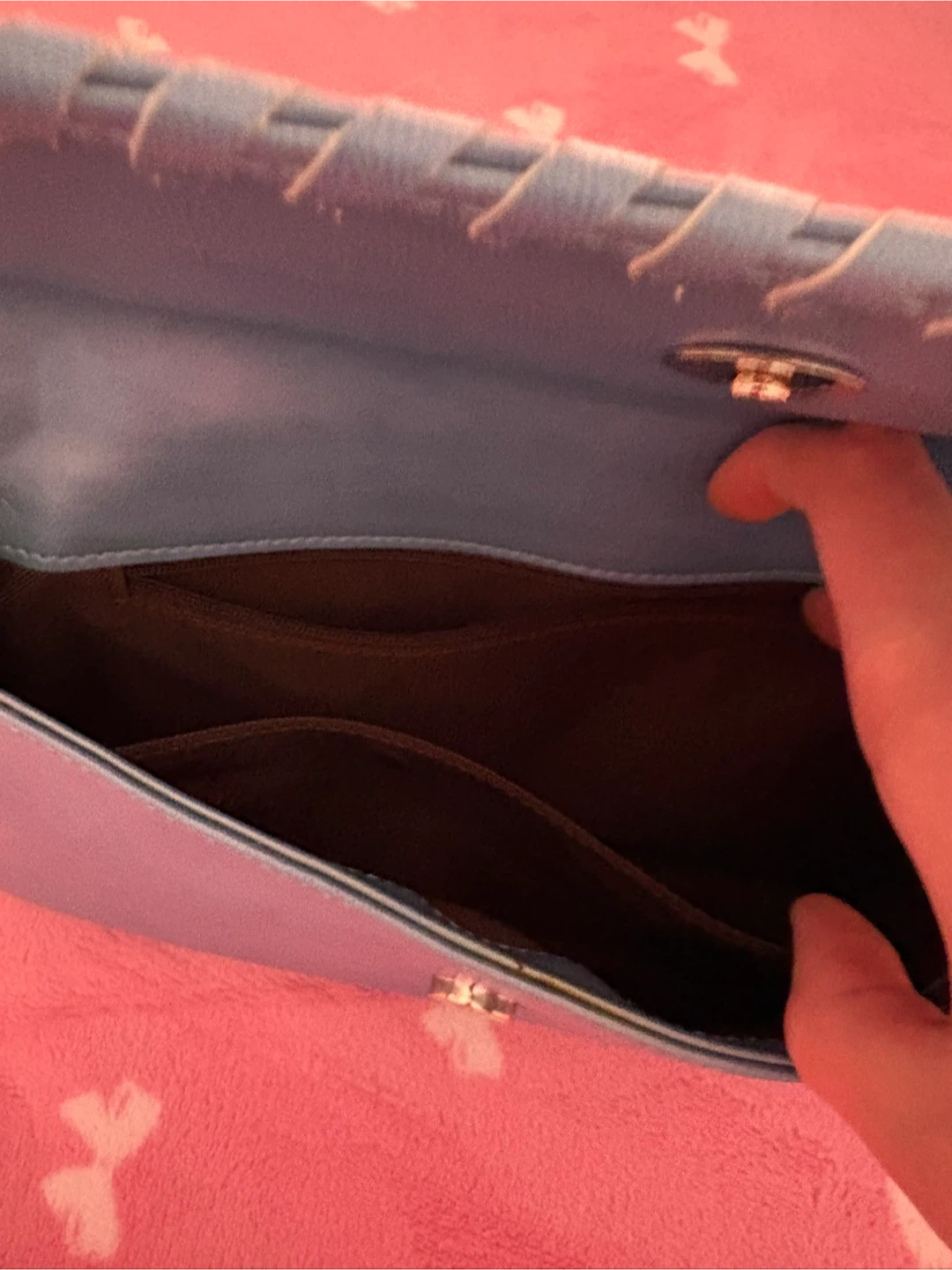 Light Blue Teal Hand Bag - photo 2