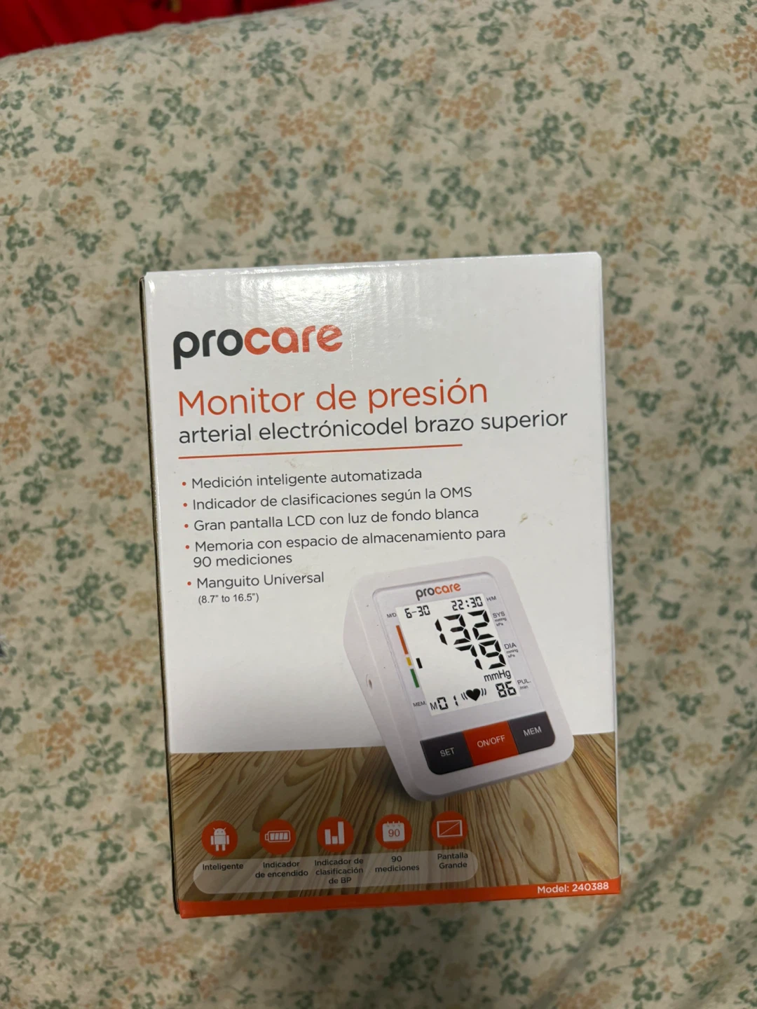ProCare Upper Arm Electronic Blood Pressure Monitor - photo 2