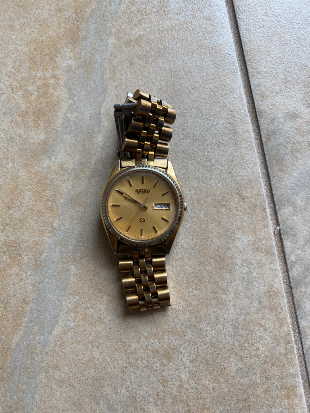 Seiko Gold Tone Men's Watch