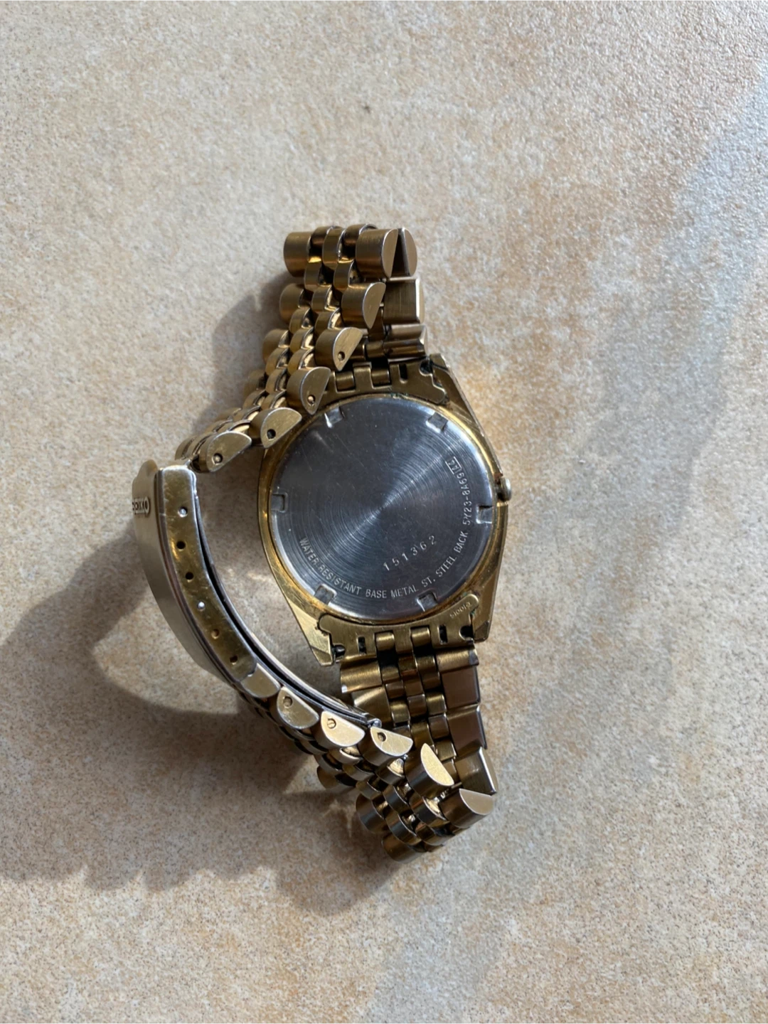 Seiko Gold Tone Men's Watch - photo 2