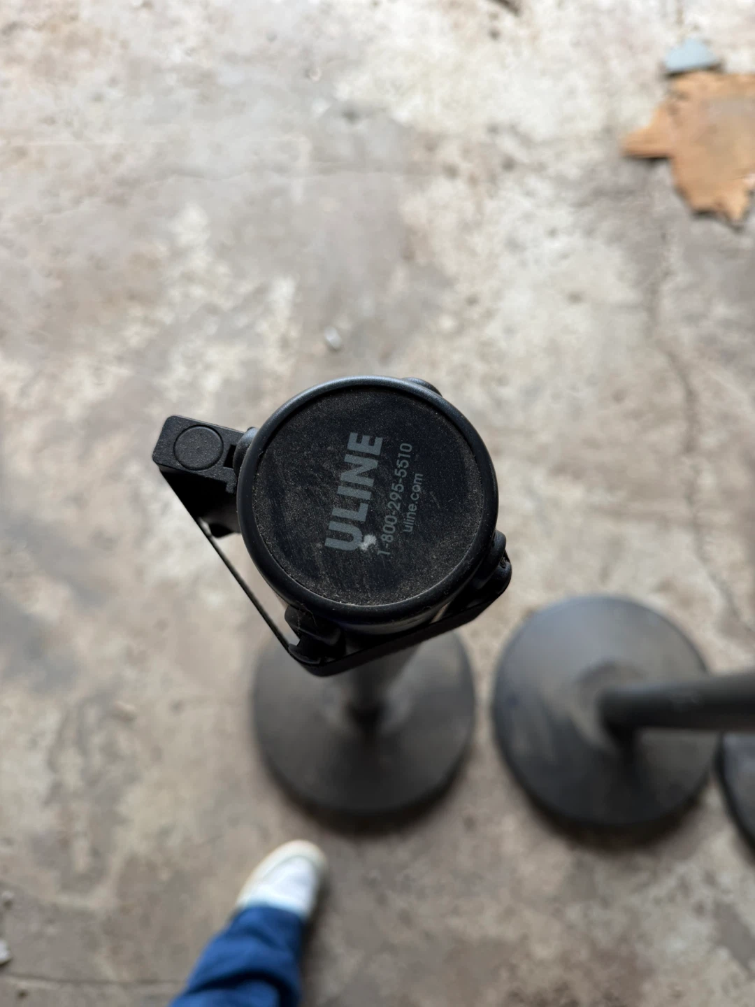 Uline Retractable Belt Stanchions (Set of 6)