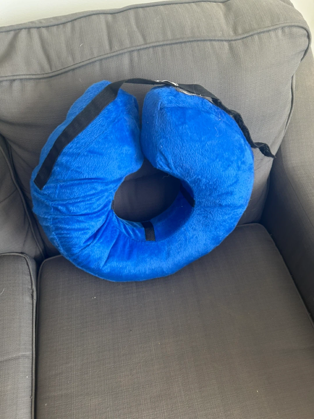 KONG Blue Inflatable Pet Collar - Size L