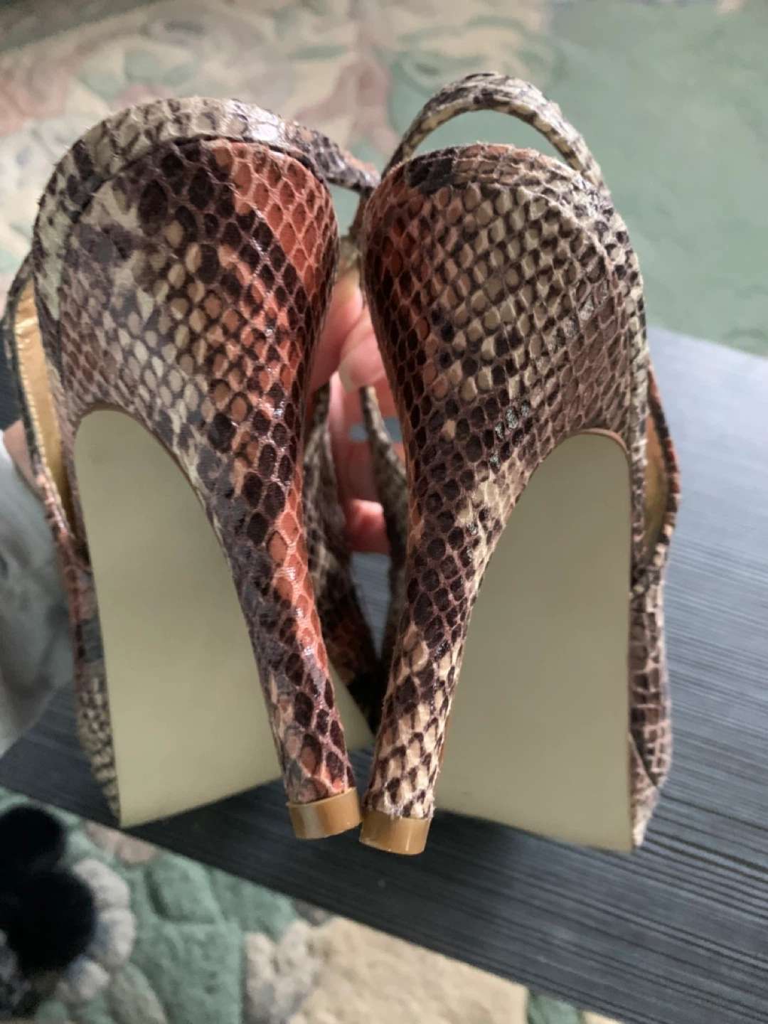 Style & Co. Slingback Heels - Snake Print size 6 - photo 3