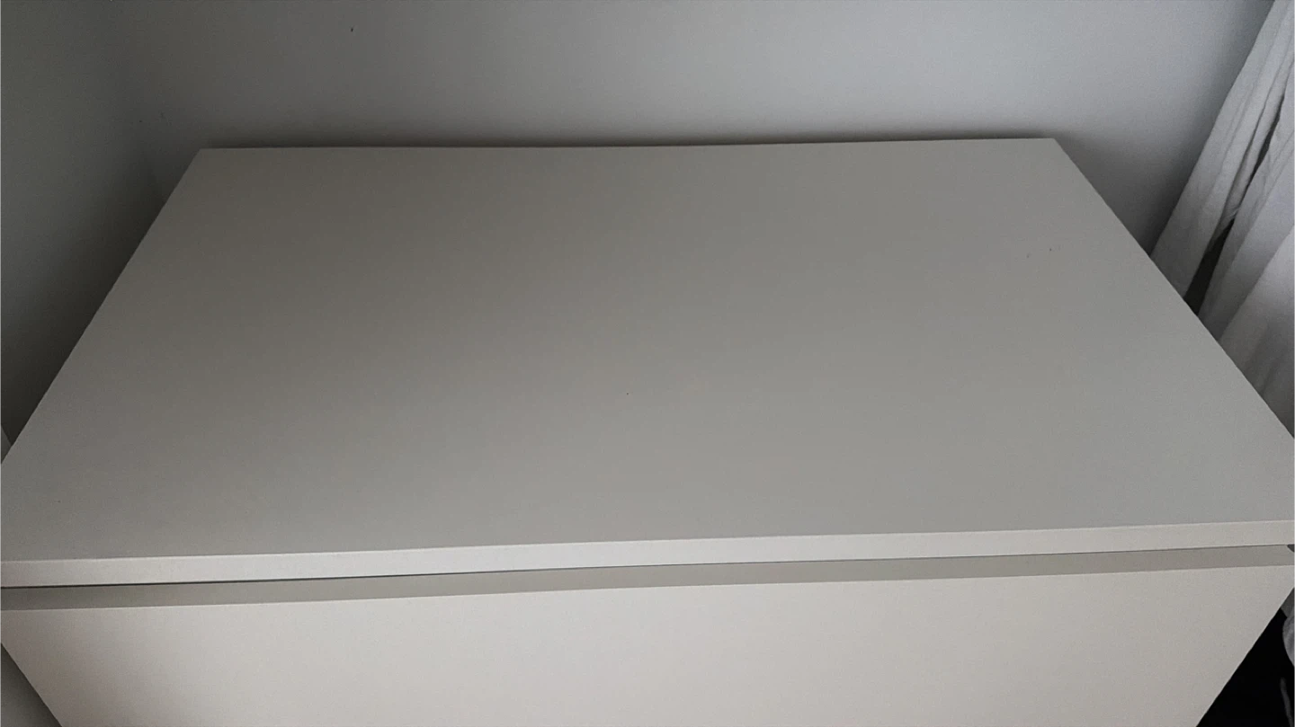 IKEA MALM 4-Drawer Dresser, White - photo 2
