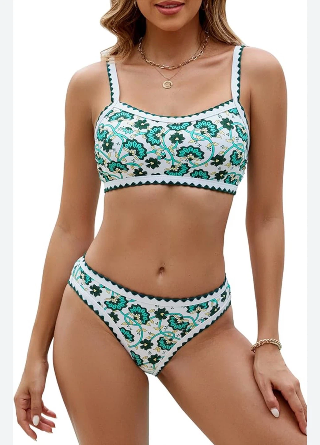 Floral Print Bikini Set - photo 2