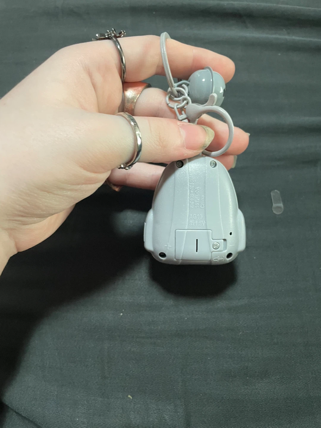 Cute Light-Up Astronaut Cat Keychain - photo 4