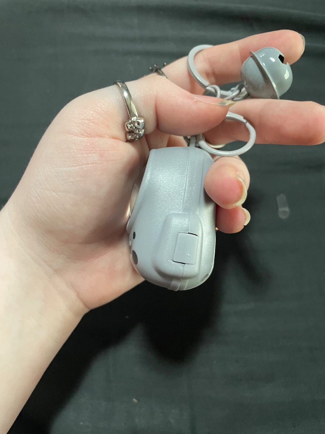 Cute Light-Up Astronaut Cat Keychain - photo 3