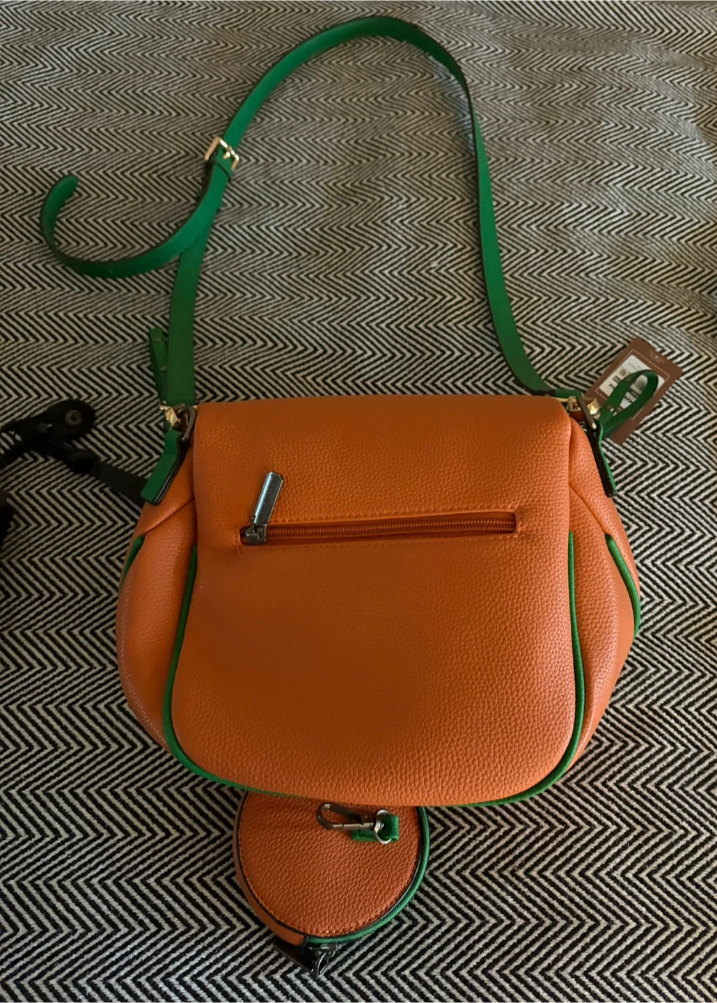 NWOT Montana West Orange Crossbody Bag - photo 2
