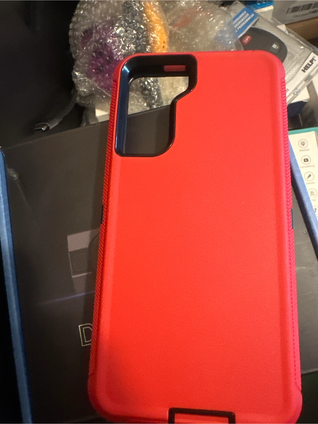 Red Phone Case for Samsung S21 Ultra