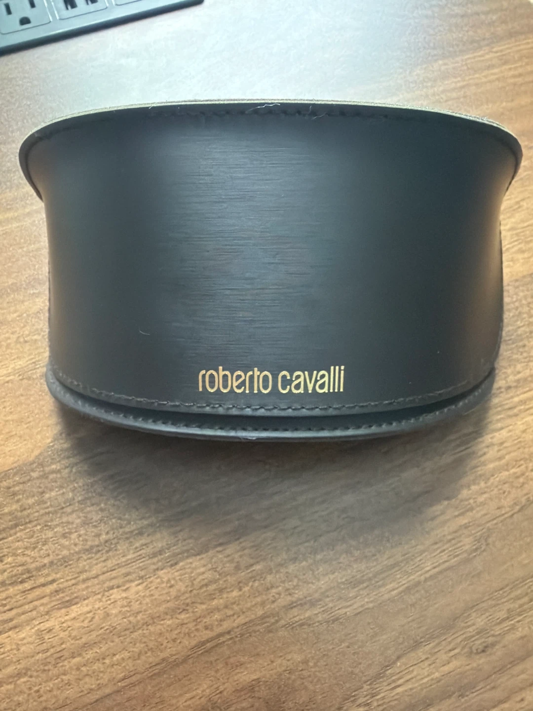 Roberto Cavalli Leopard Print Sunglasses Case
