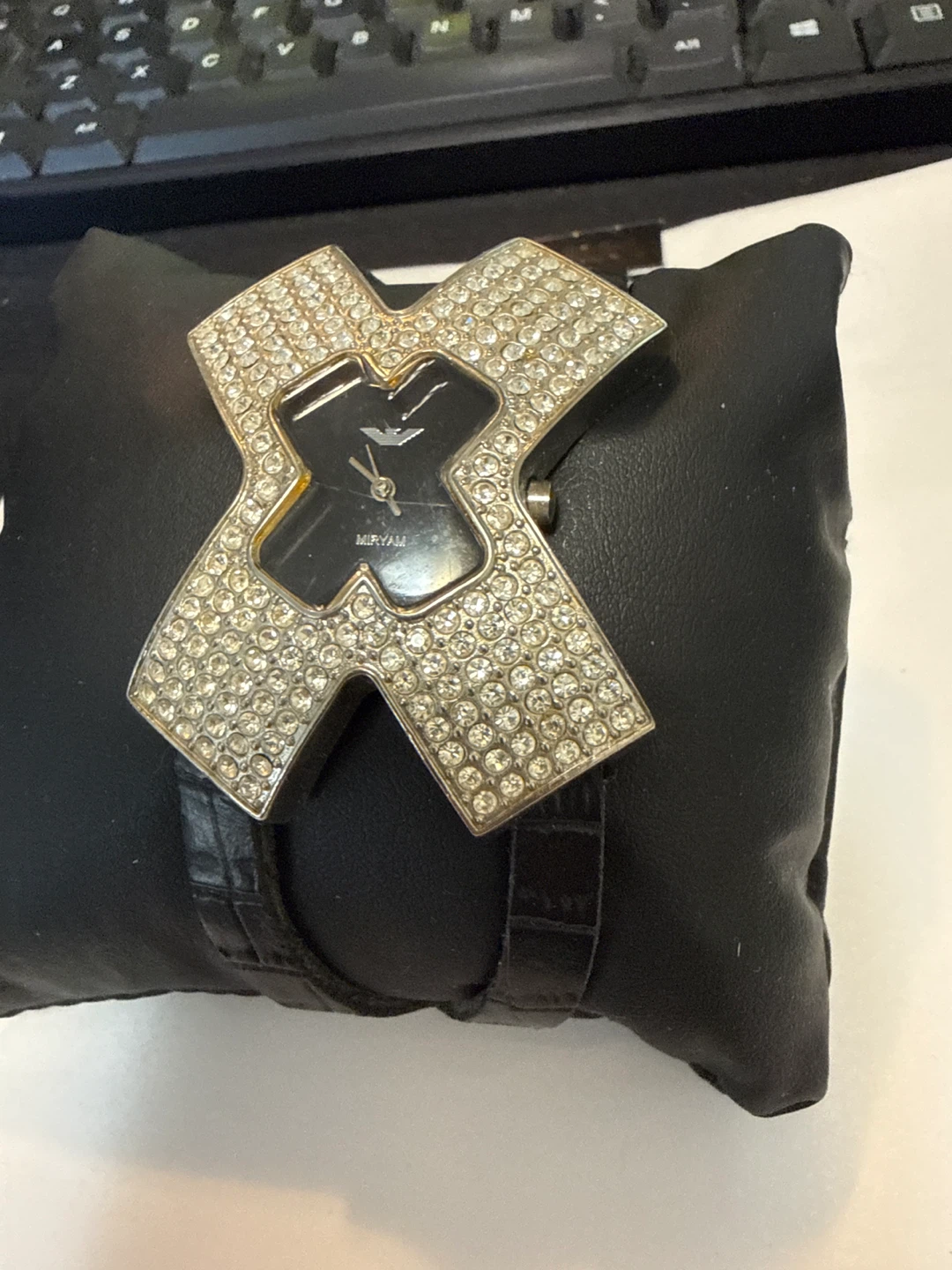 Miryam Watch with Rhinestone Accents