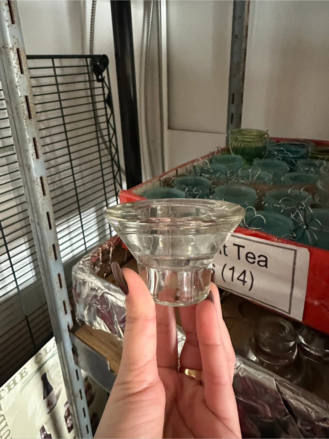Glass Tealight Holders (14)