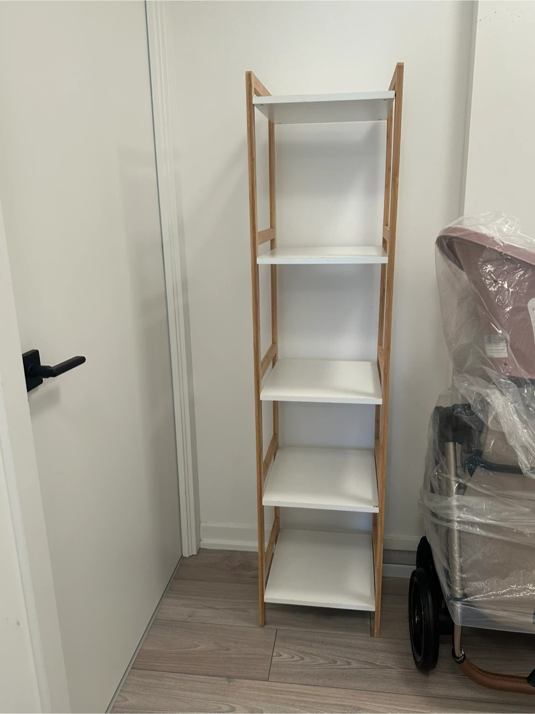 Wooden shelf