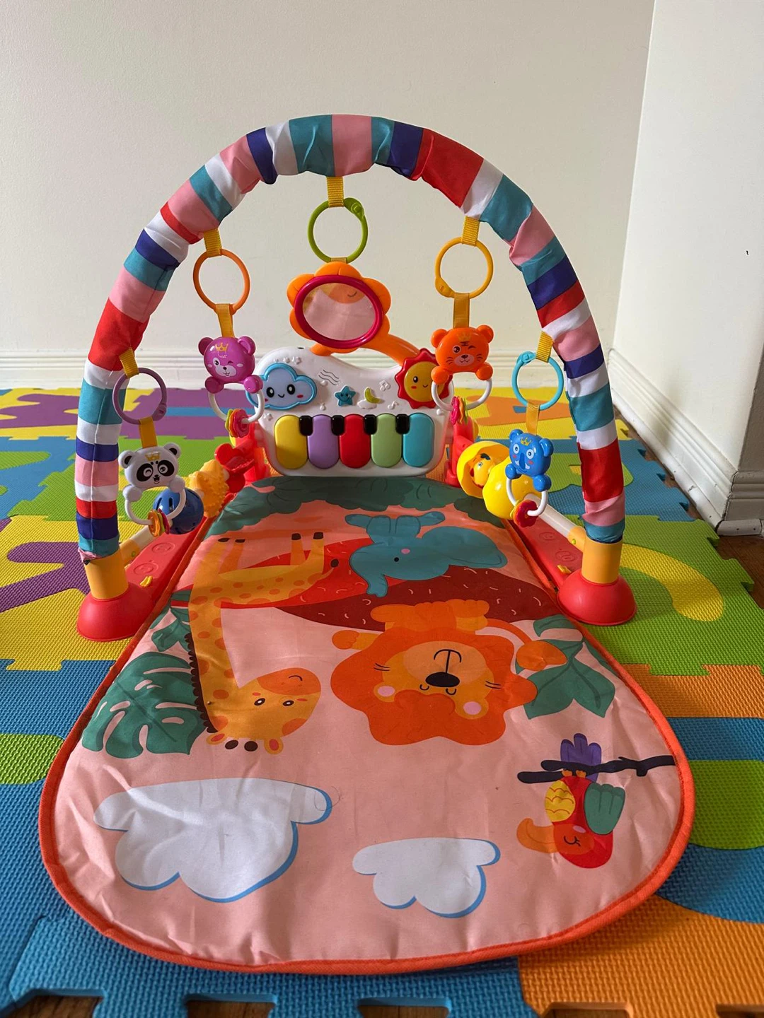 Baby Play Mat with Piano and Toys