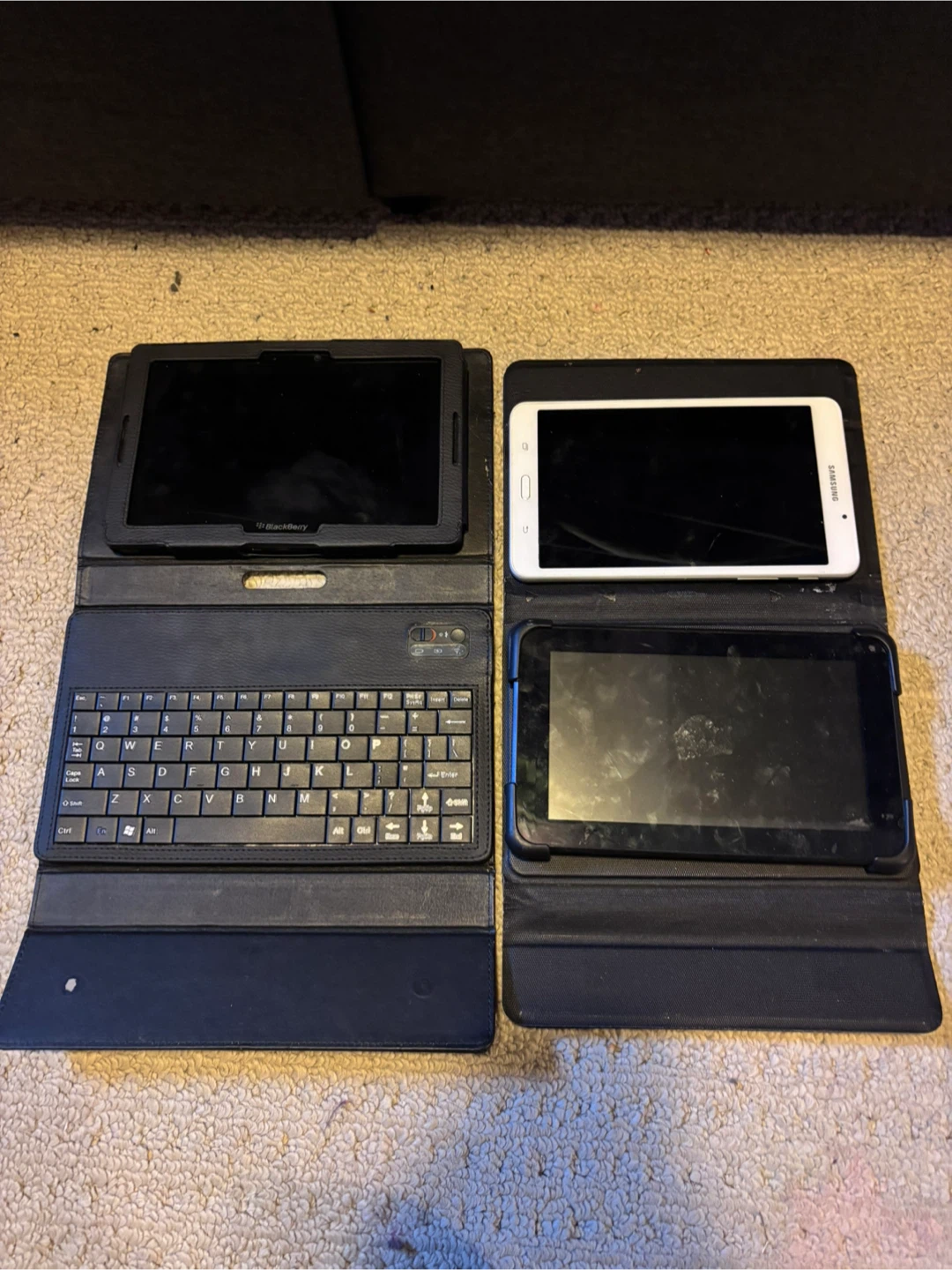 Samsung Tablets and blackberry