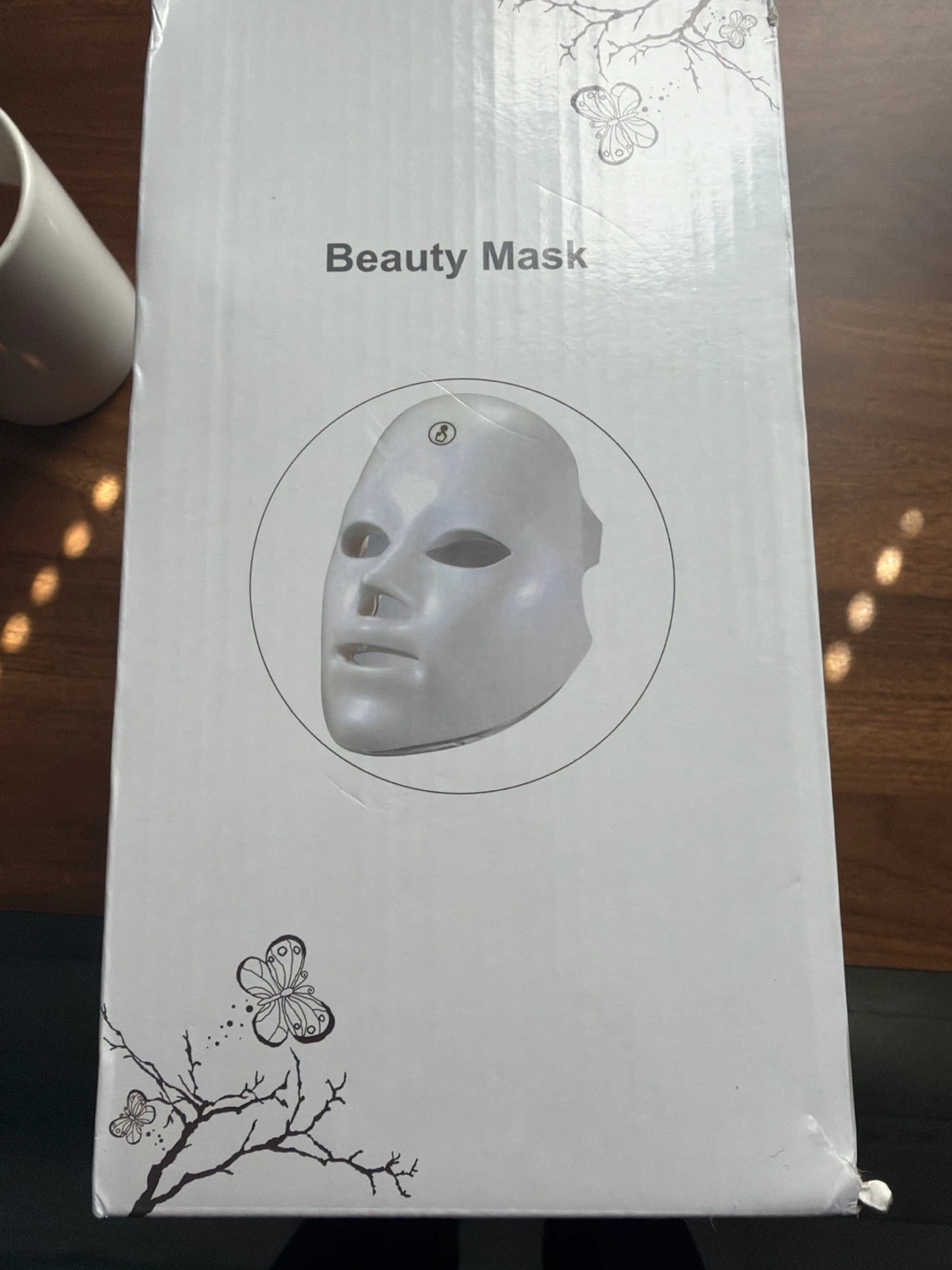 7-color LED Beauty Mask with Charging Cable - photo 3
