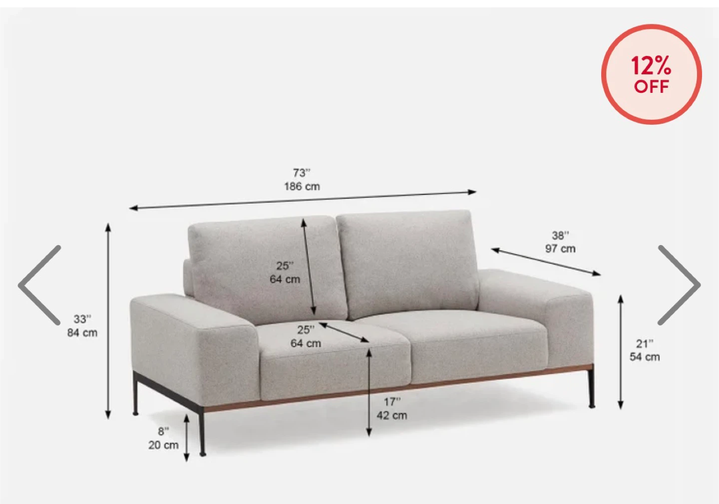 Structube Preston Loveseat - photo 2
