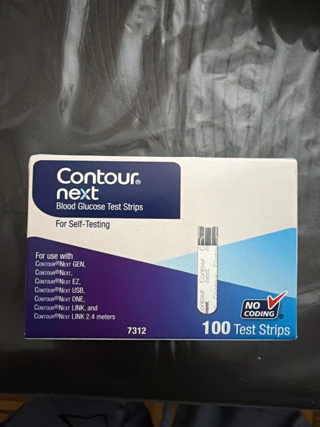 Contour Next Blood Glucose Test Strips - 100 Count