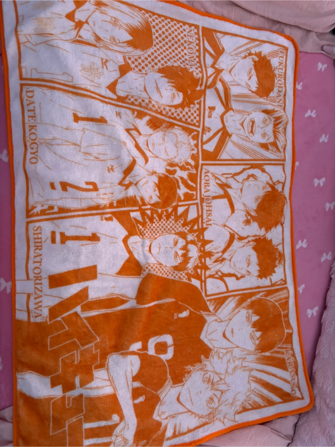 Haikyuu!! Anime Manga Fleece Blanket