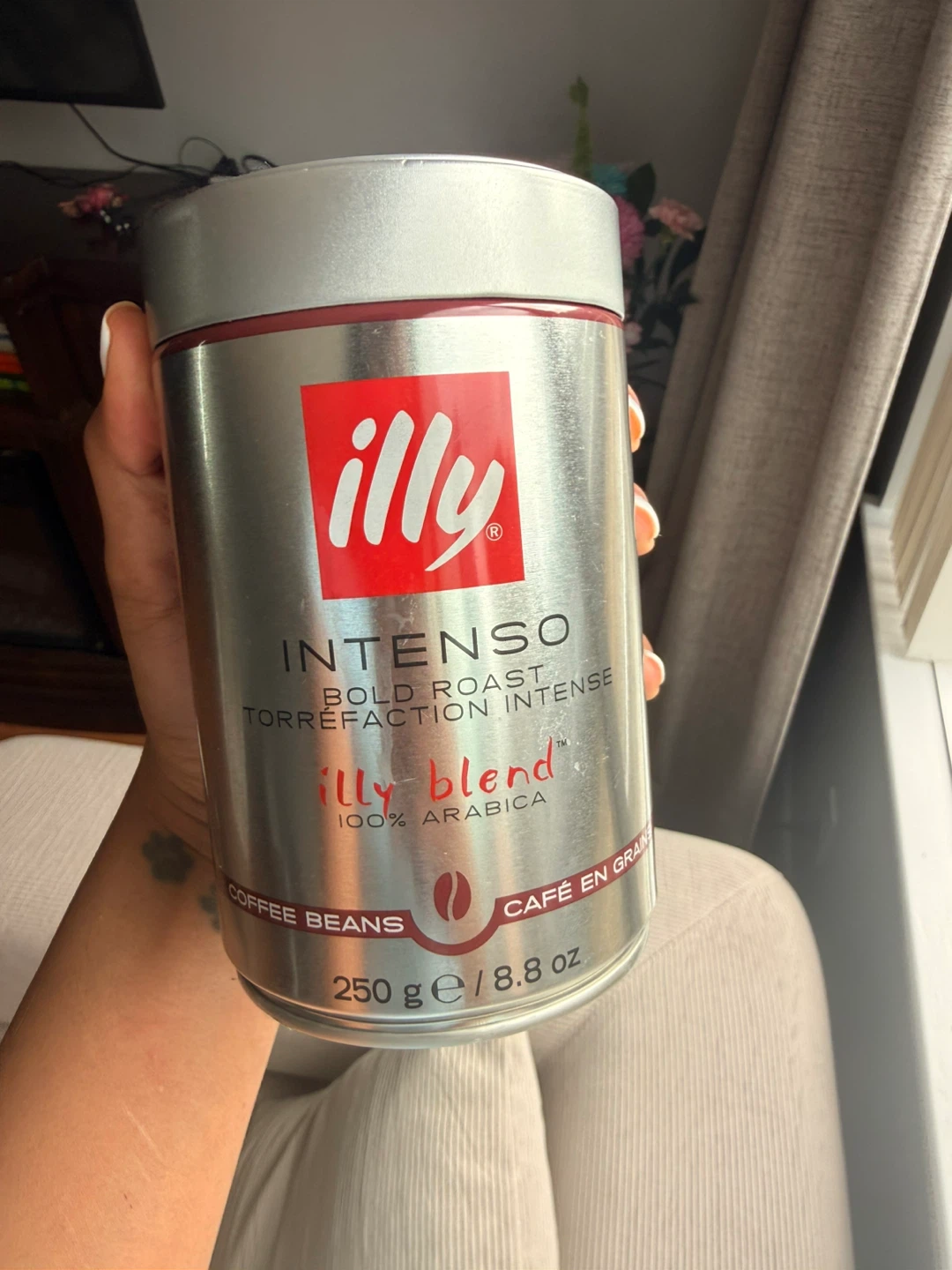 Illy Intenso Coffee Beans – Bold Roast (250g, Sealed)