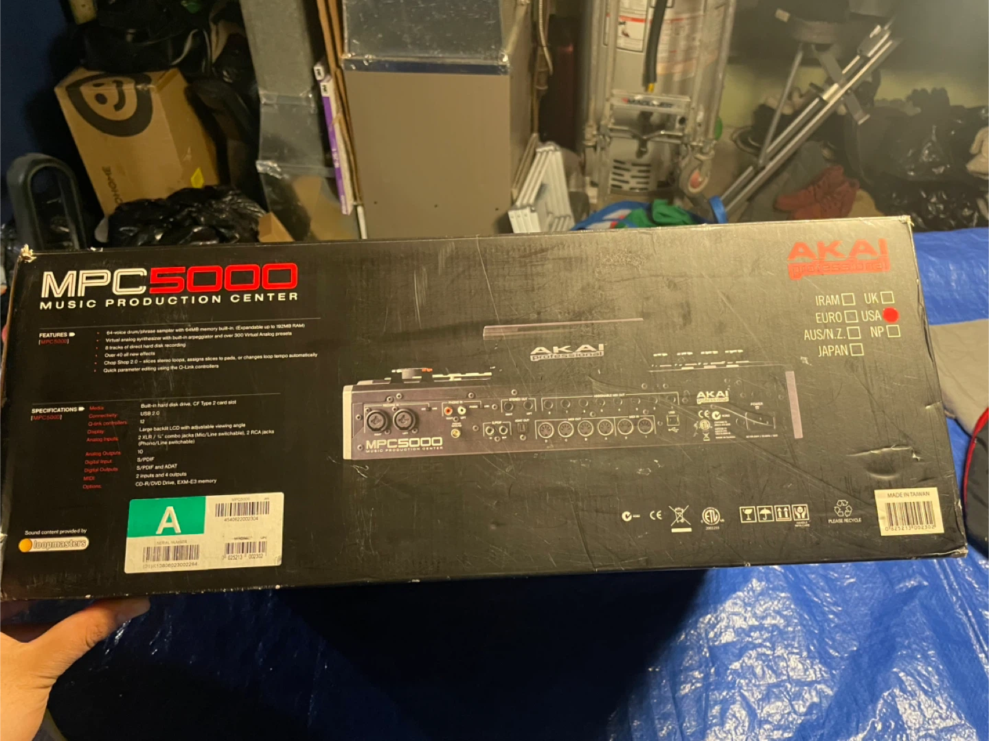 AKAI MPC5000 Music Production Center - photo 2