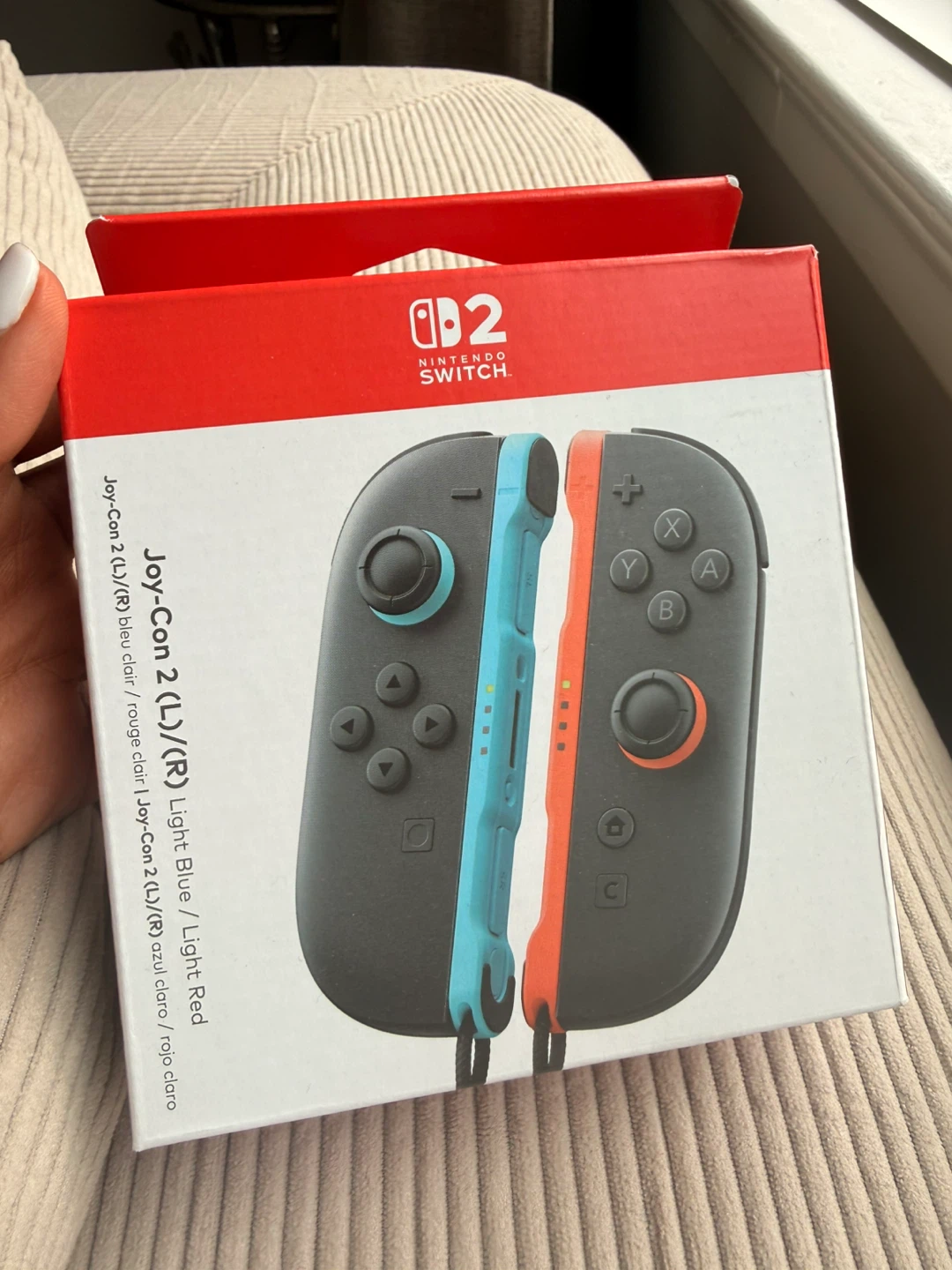 Brand New Nintendo Switch Joy-Con (L/R) – Sealed (Blue/Red)