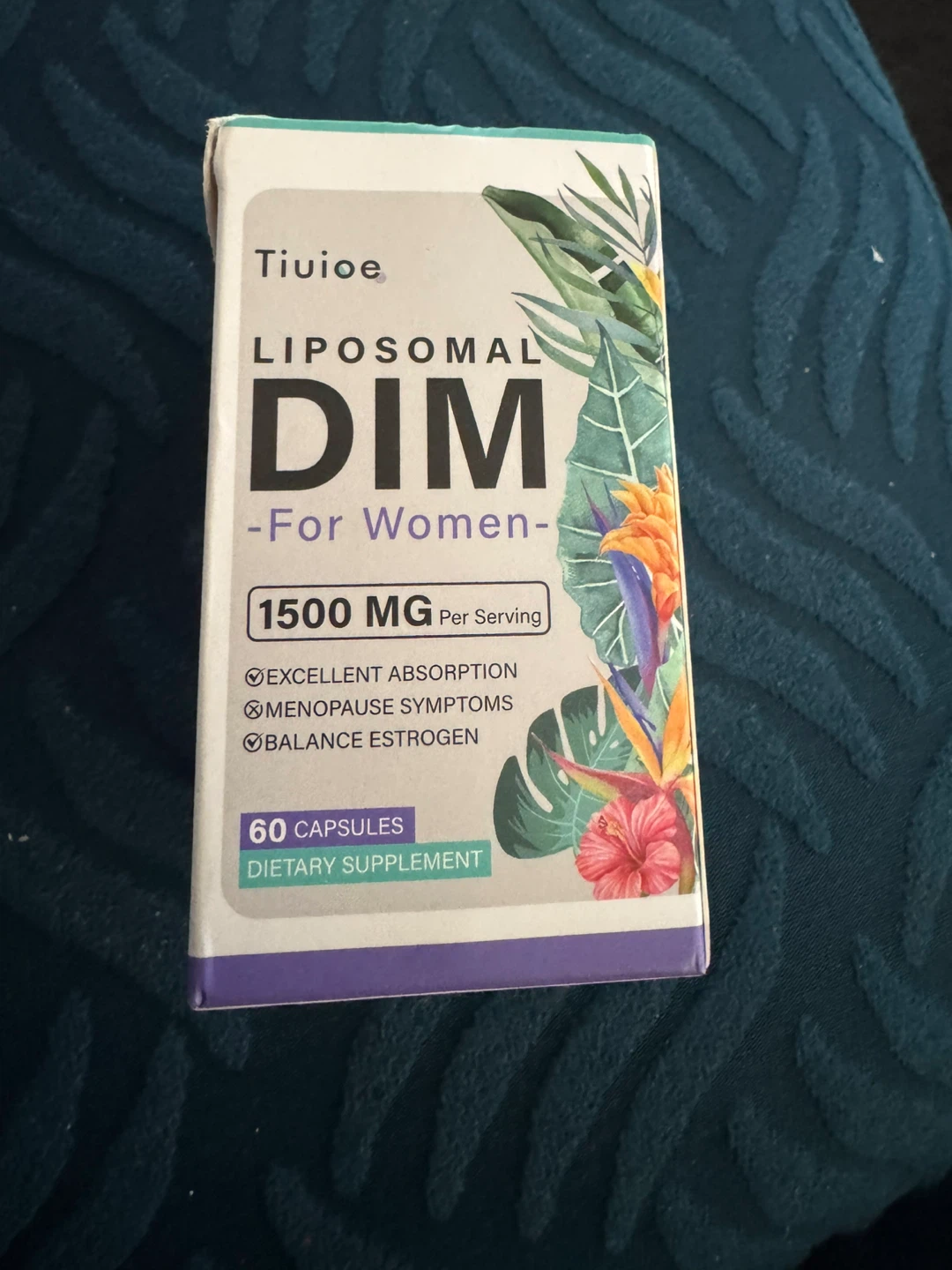 Tiuioe Liposomal DIM Dietary Supplement - 60 Capsules