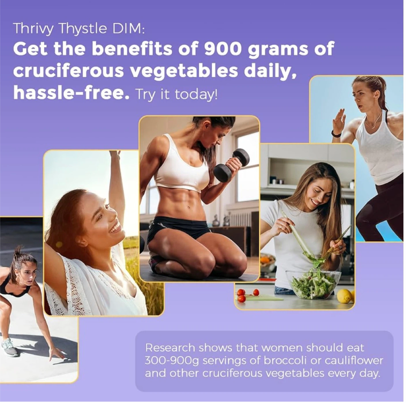 Tiuioe Liposomal DIM Dietary Supplement - 60 Capsules - photo 4