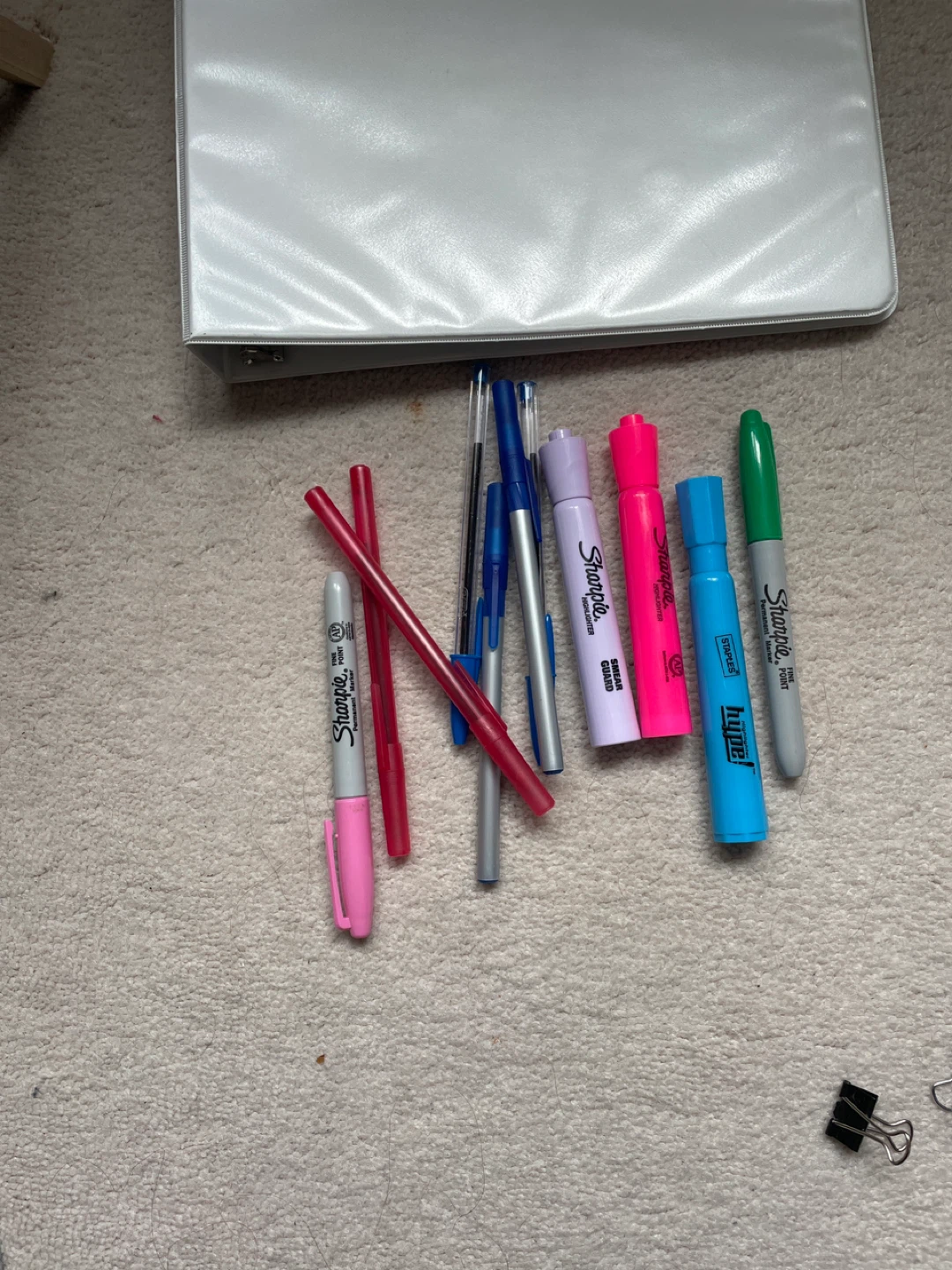 Assorted Office Supplies with Binder - photo 3