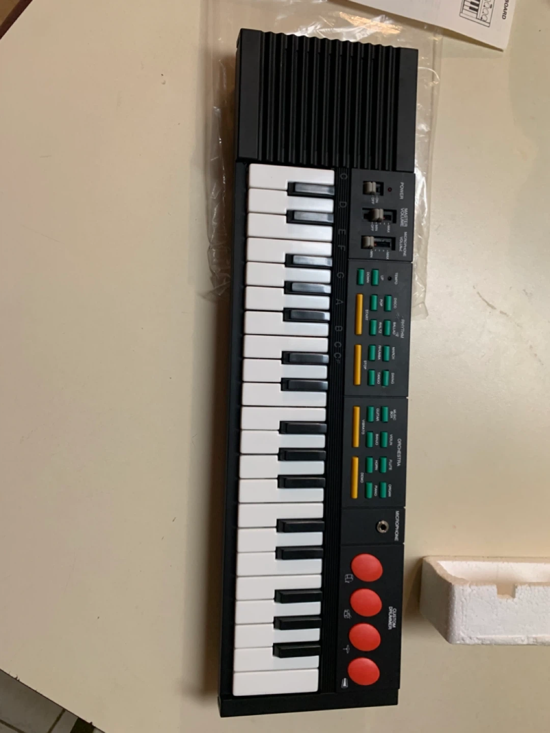 Vintage Hing Hon EK-001 Portable Electronic Keyboard..New! - photo 2