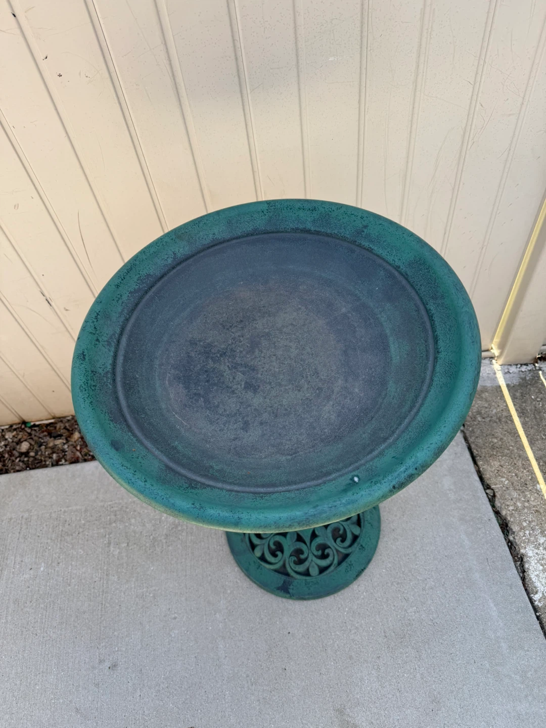 Green plastic Bird Bath - photo 3