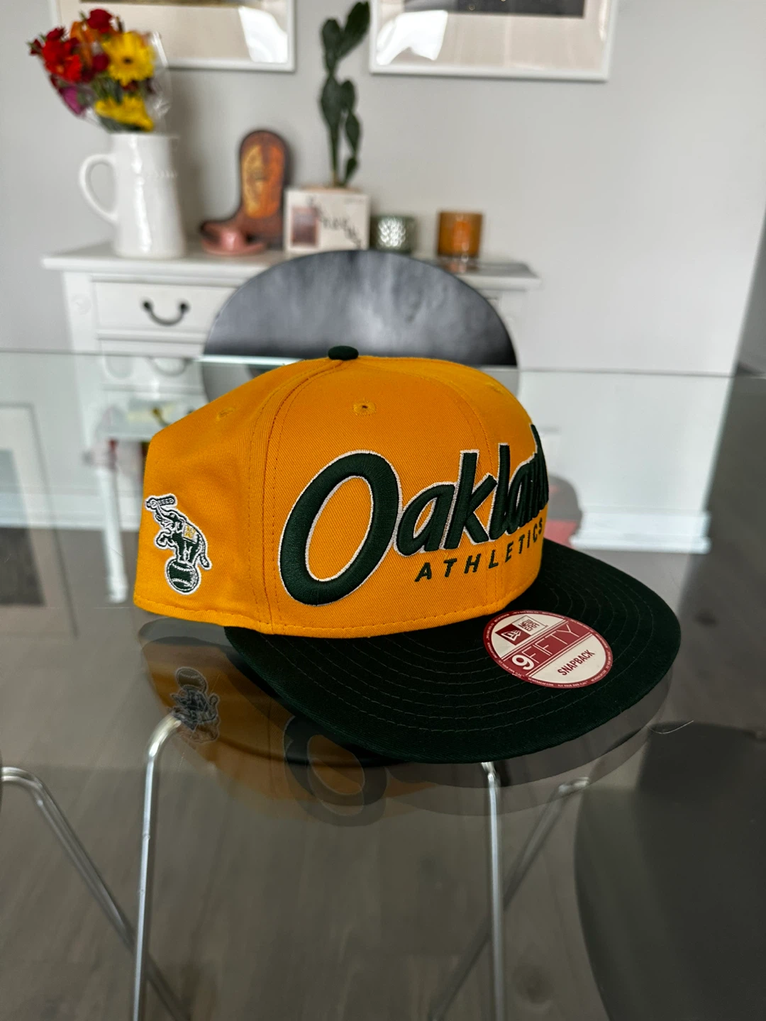 Oakland Athletics New Era 9FIFTY Snapback Hat - photo 2