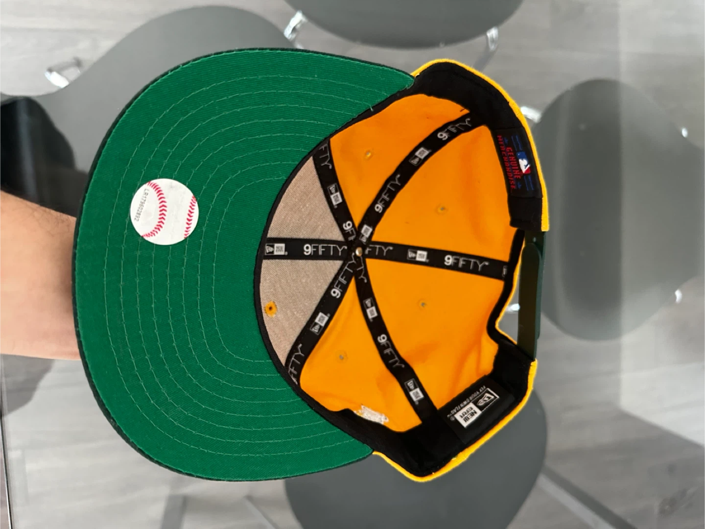 Oakland Athletics New Era 9FIFTY Snapback Hat - photo 3