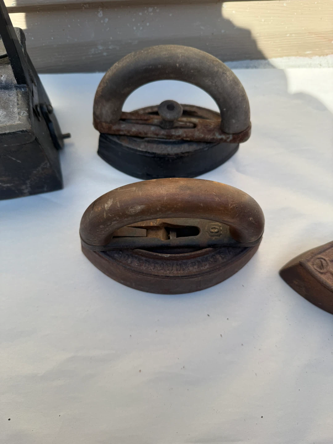 Vintage Cast Iron Trivets and Irons Collection - photo 5