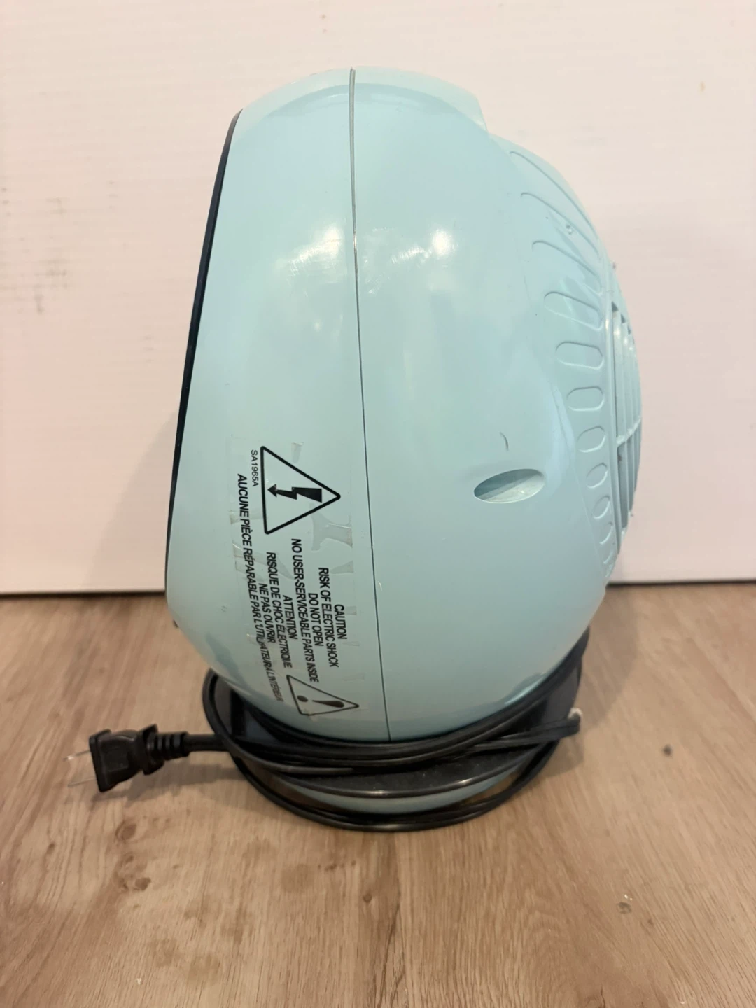Personal Space Heater - Light Blue - photo 3