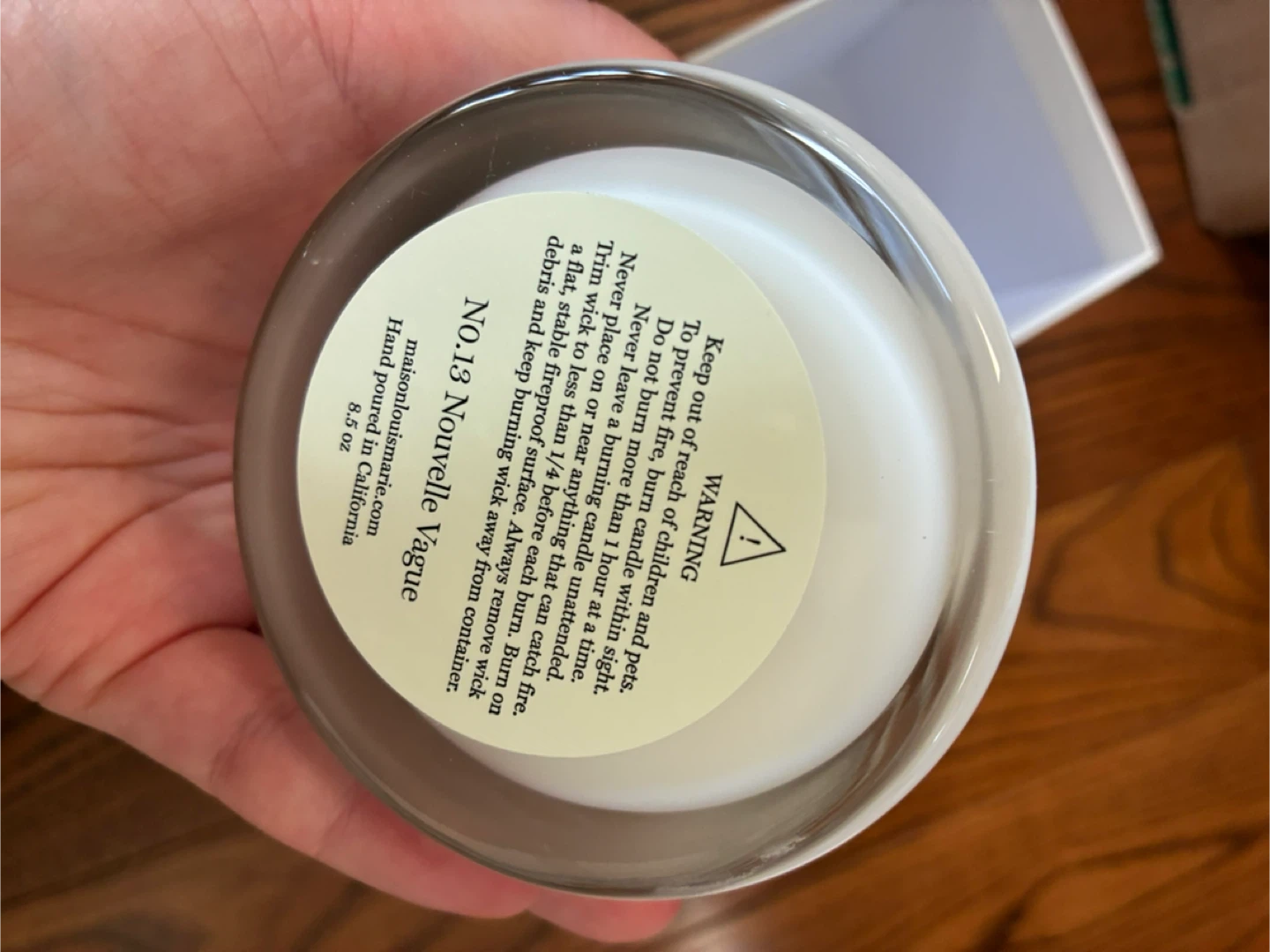 Maison Louis Marie No. 13 Nouvelle Vague Candle 8.5 oz - photo 4
