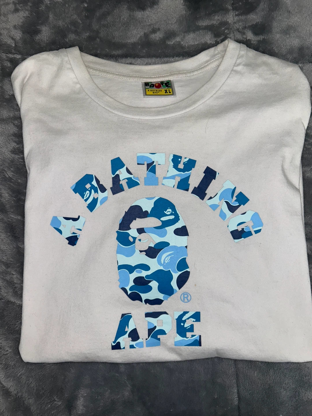 BAPE AAPE Camo Ape Head T-Shirt XL