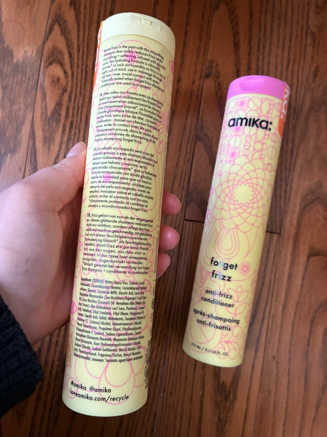 Amika Forget Frizz Shampoo and Conditioner Set - photo 3