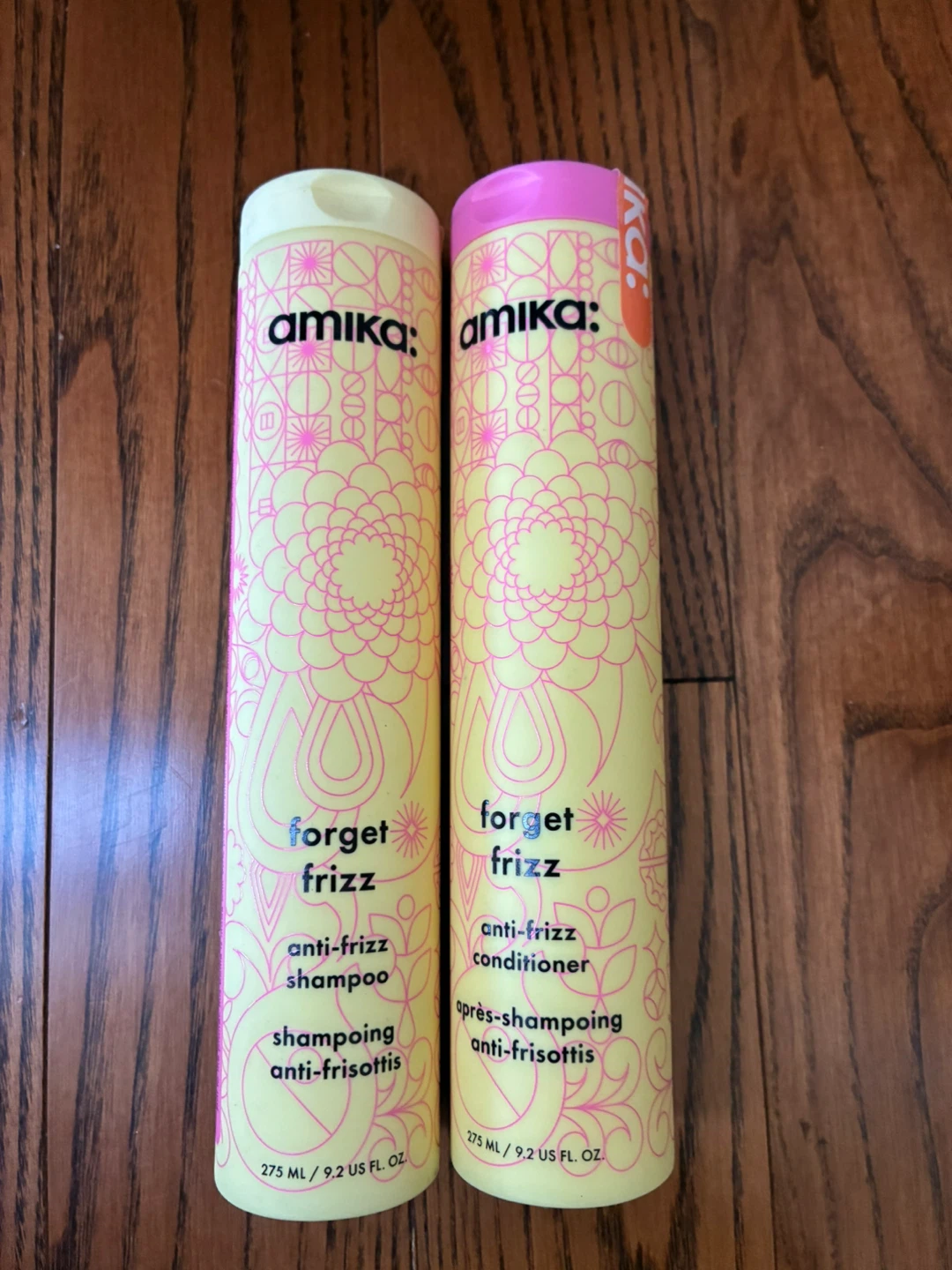 Amika Forget Frizz Shampoo and Conditioner Set