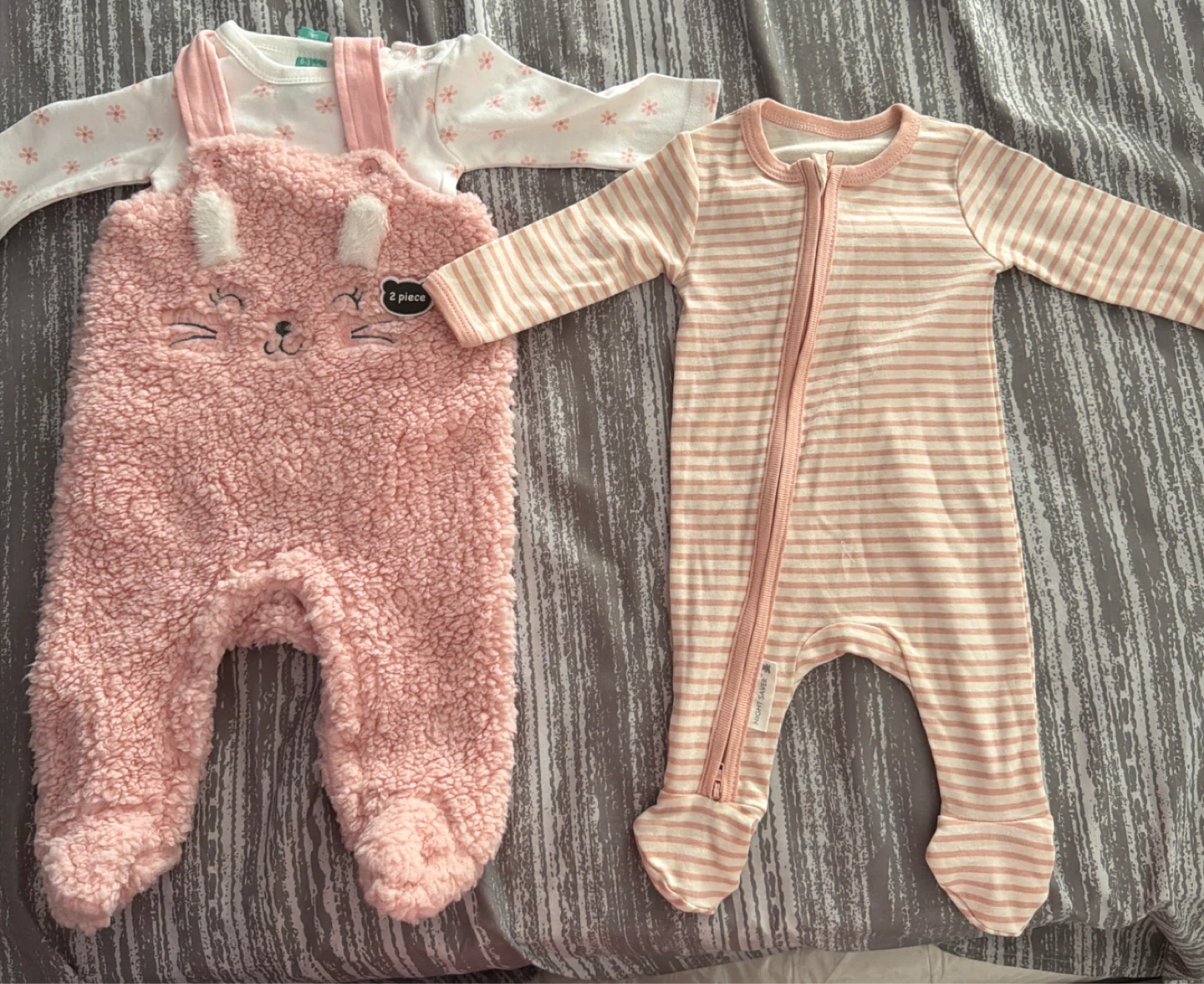 Baby girl sleeper and outfit
