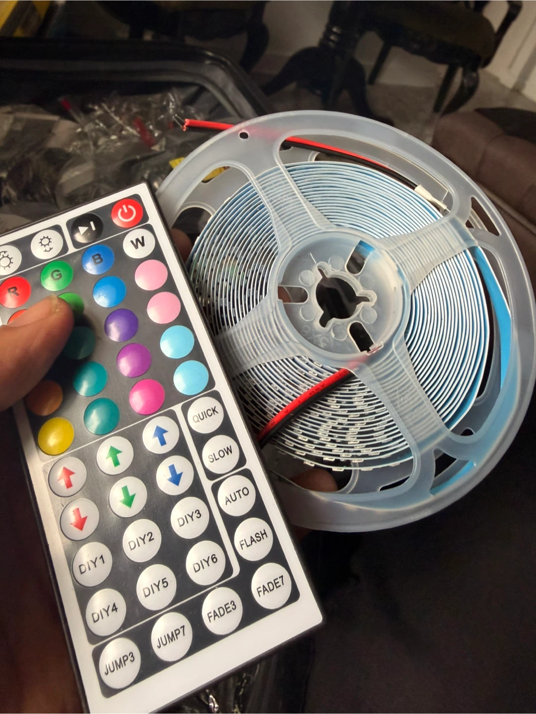 LED Strip Lights with Remote - photo 2