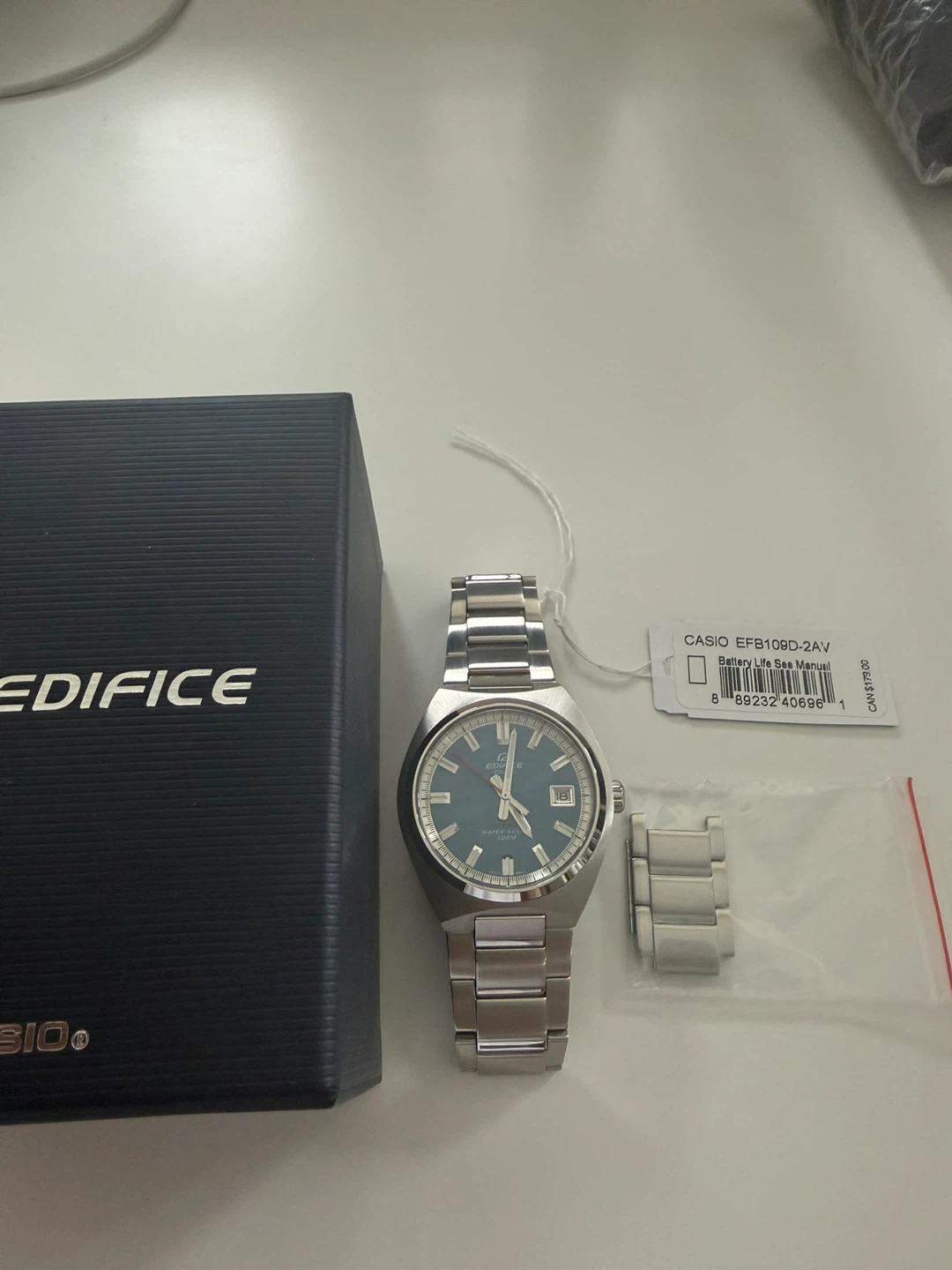 Casio Edifice EFB109D-2AV Men's Watch - photo 2